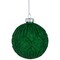 Northlight Glitter Lined Diamonds Glass Christmas Ball Ornament - 3" (80mm) - Green - 4ct